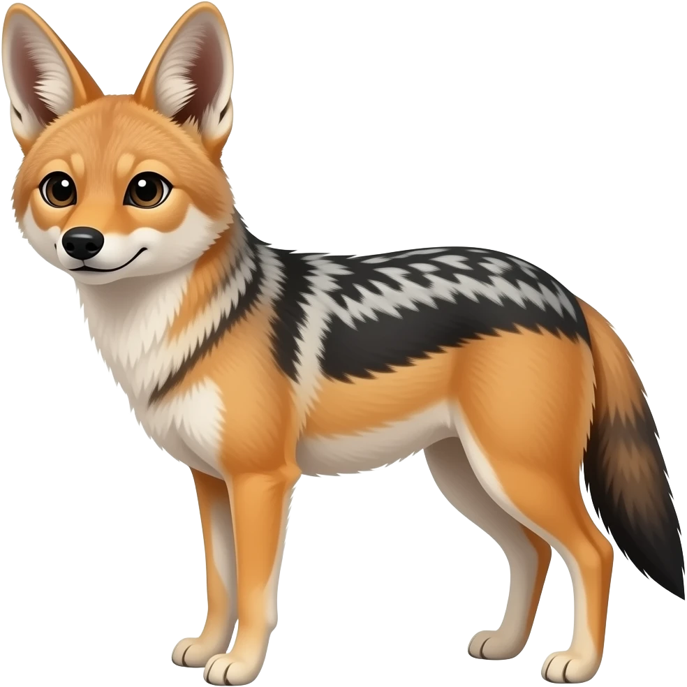 Cartoon jackal emoji