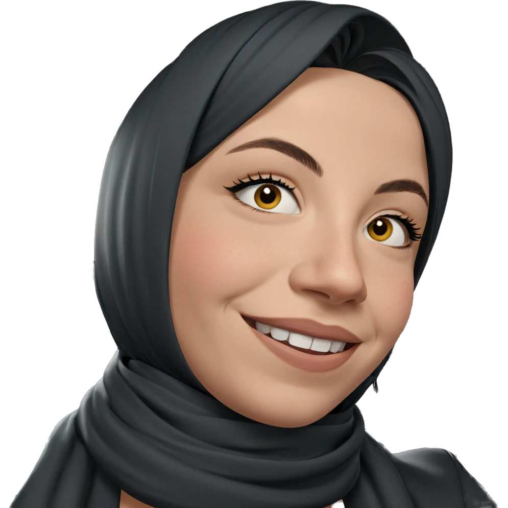 smiling girl in car interior emoji