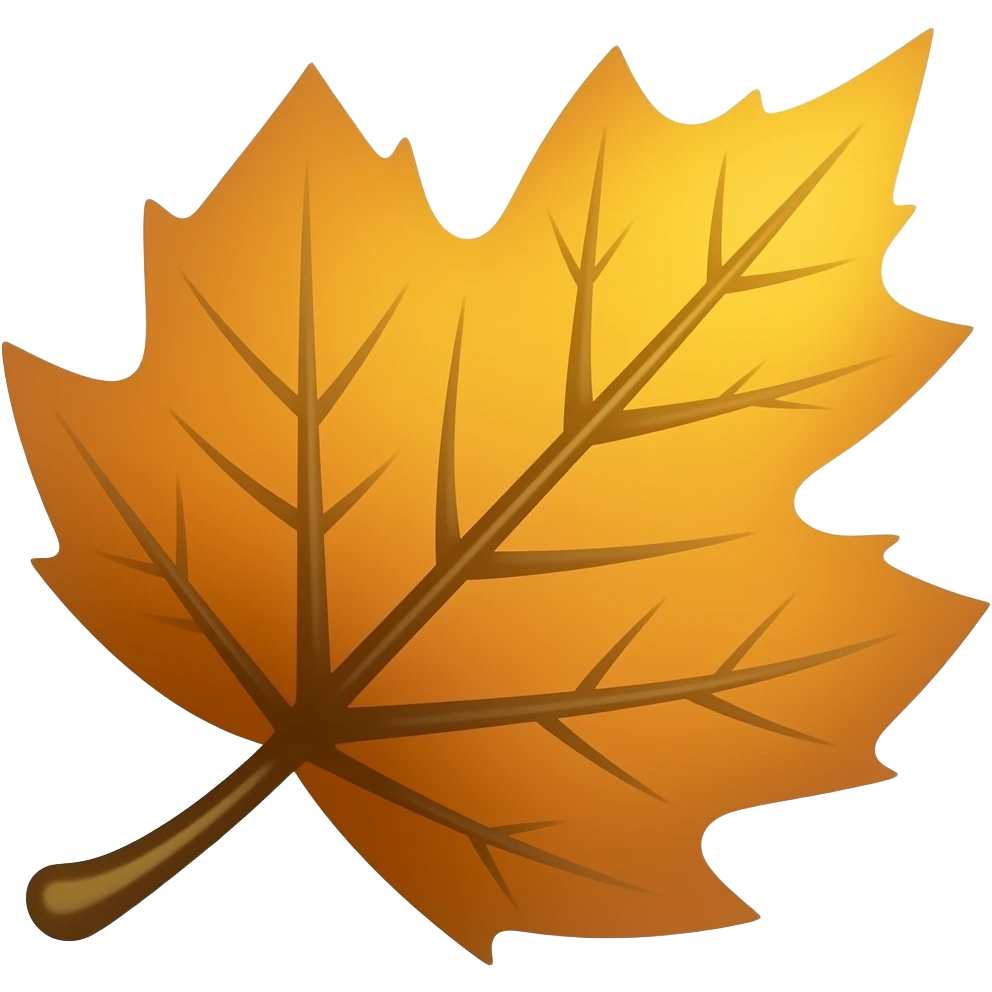 Fallen Leaf emoji