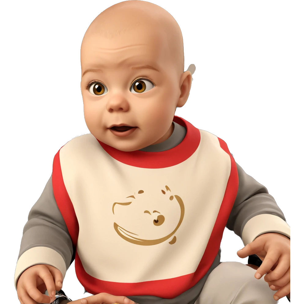bald boys in stylish clothes emoji