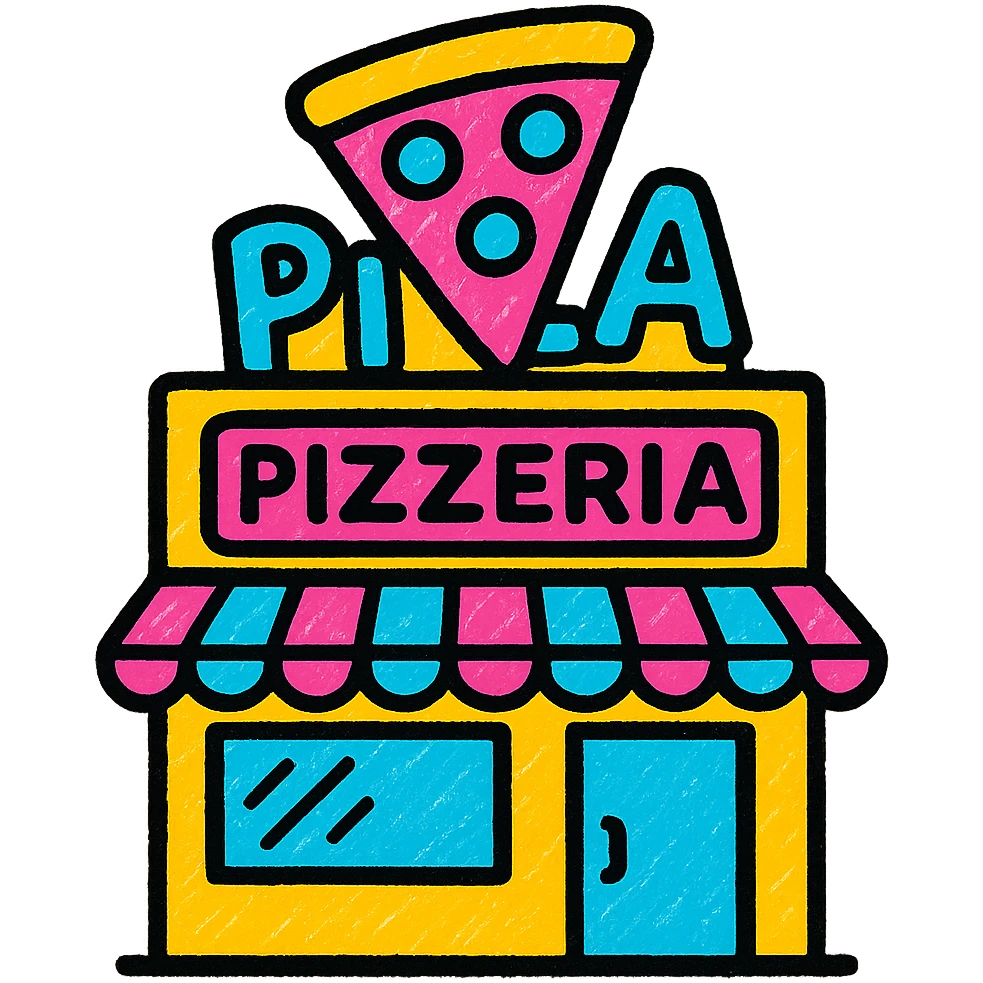 une pizzeria emoji