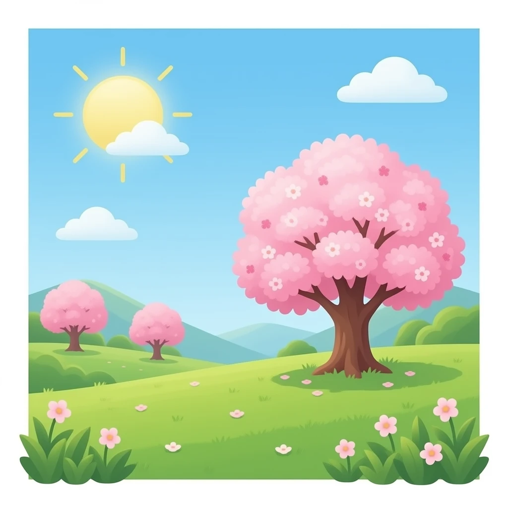 Cherry Blossom emoji