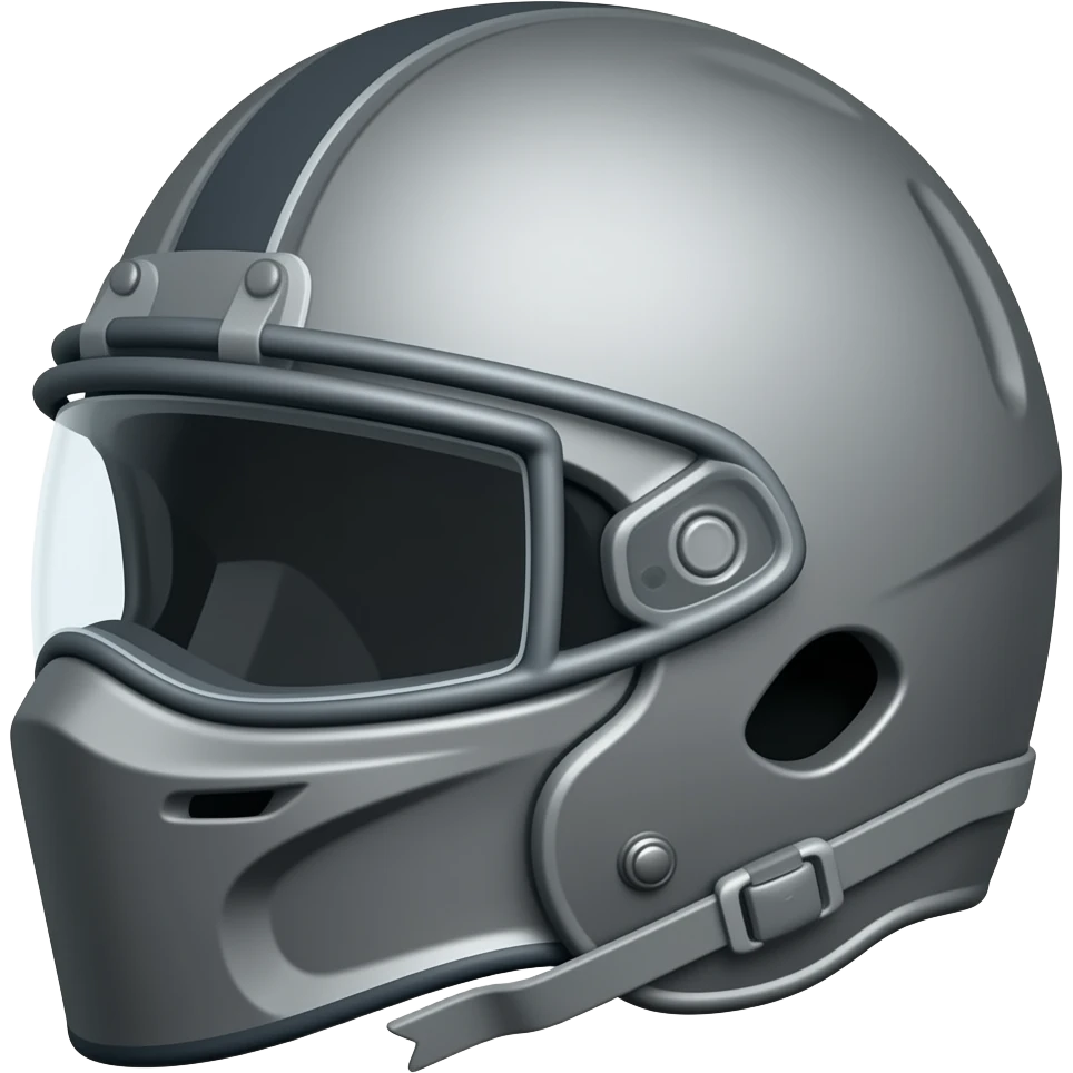 Шлем с полумаской emoji