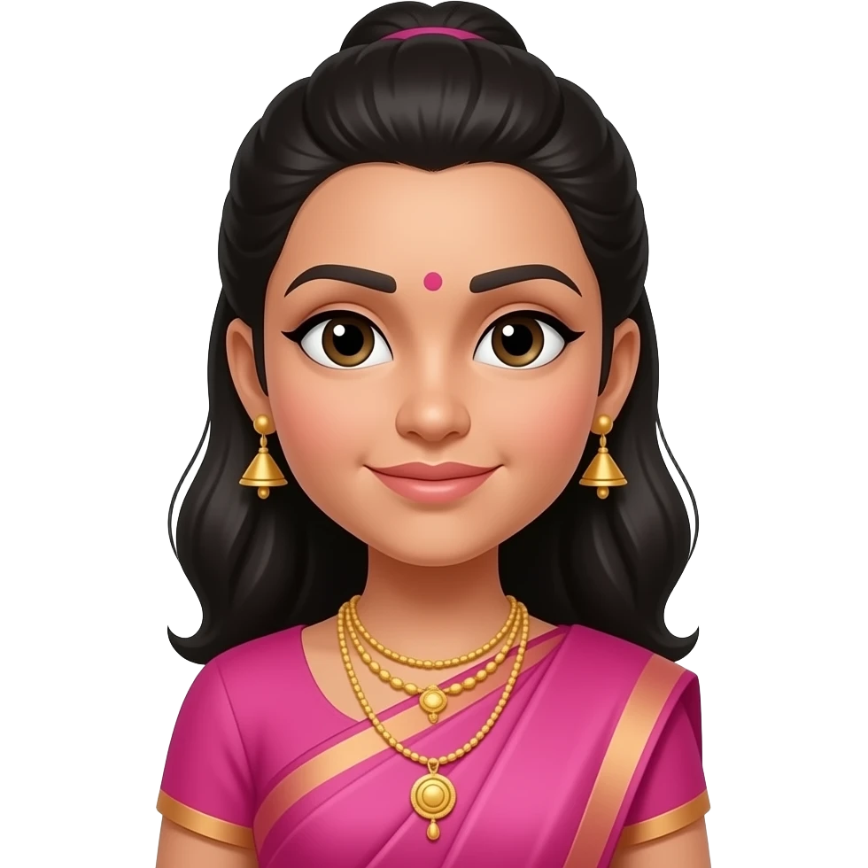 Sarisin kadin pembe emoji