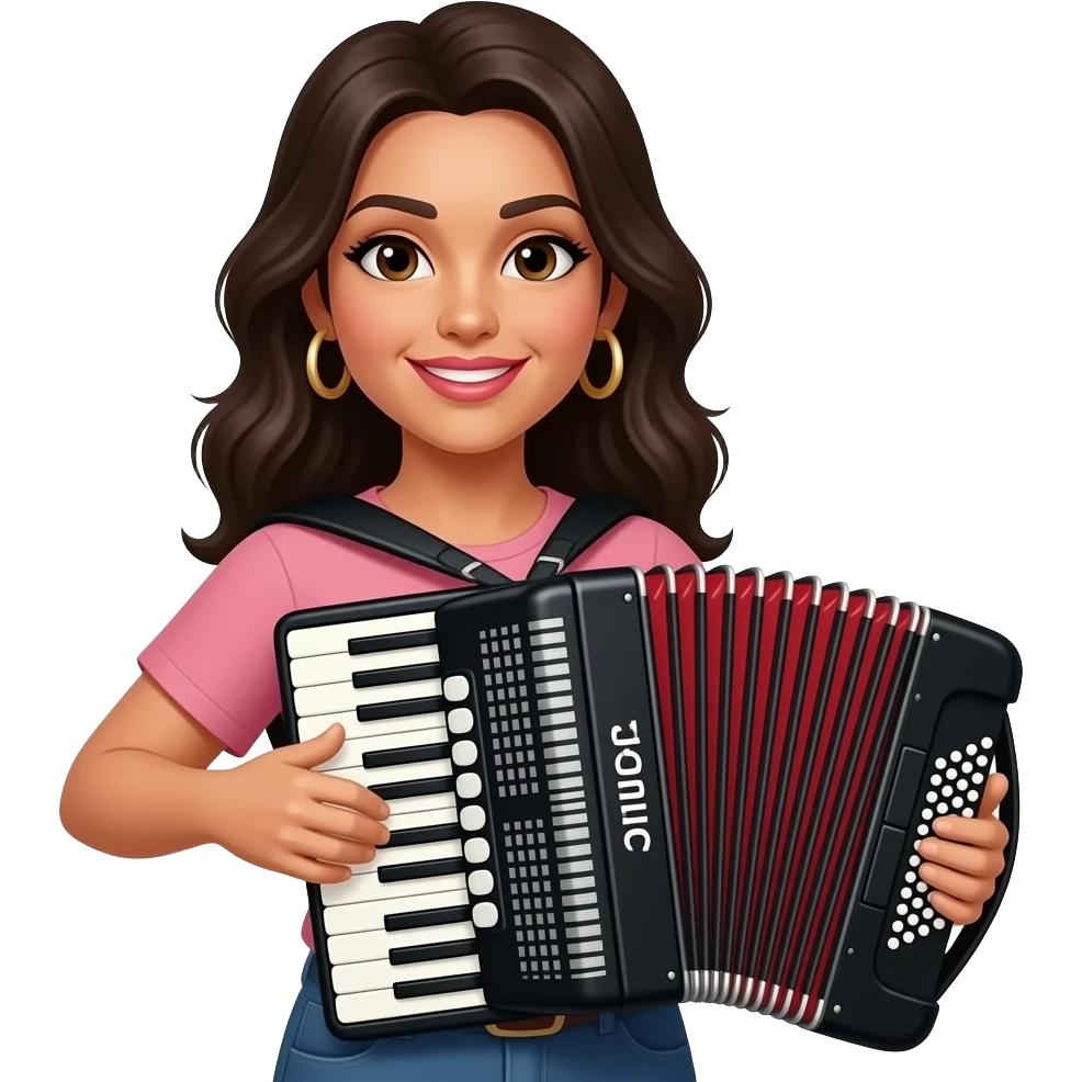 livestream s akordeonom DELICIA CARMEN II emoji