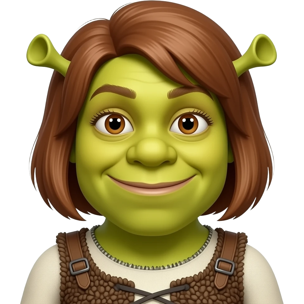 Fiona from shrek emoji