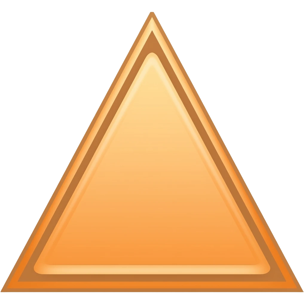 Orange triangle flag emoji