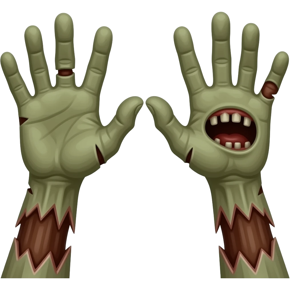 hände zombie pov emoji