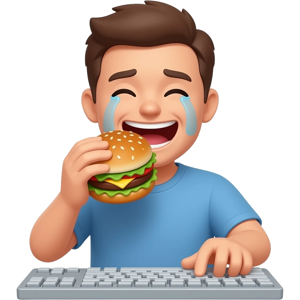 🍔🤣😢🔠 emoji