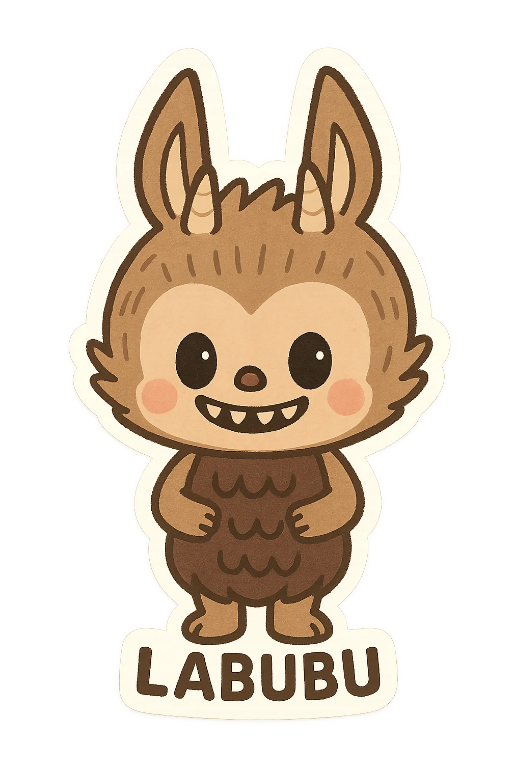Labubu character emoji