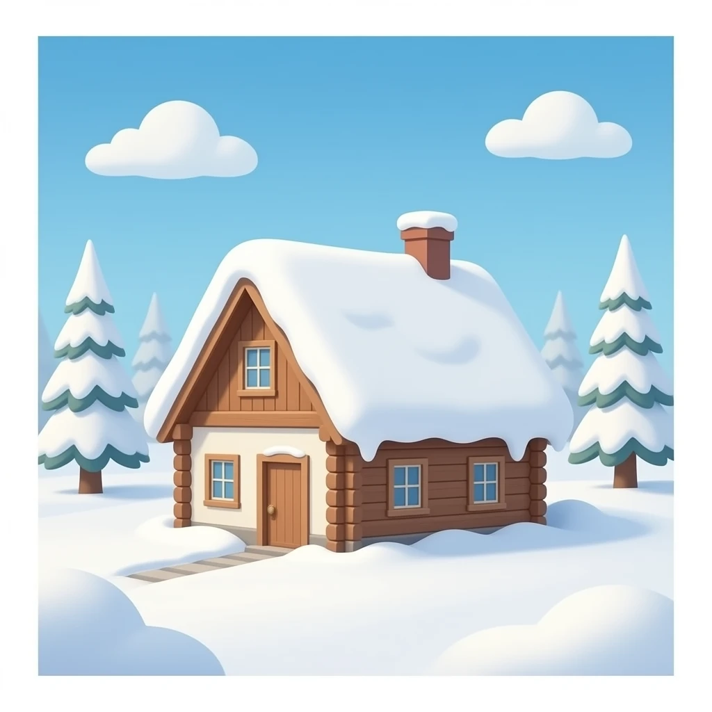 house covered by blanket emoji