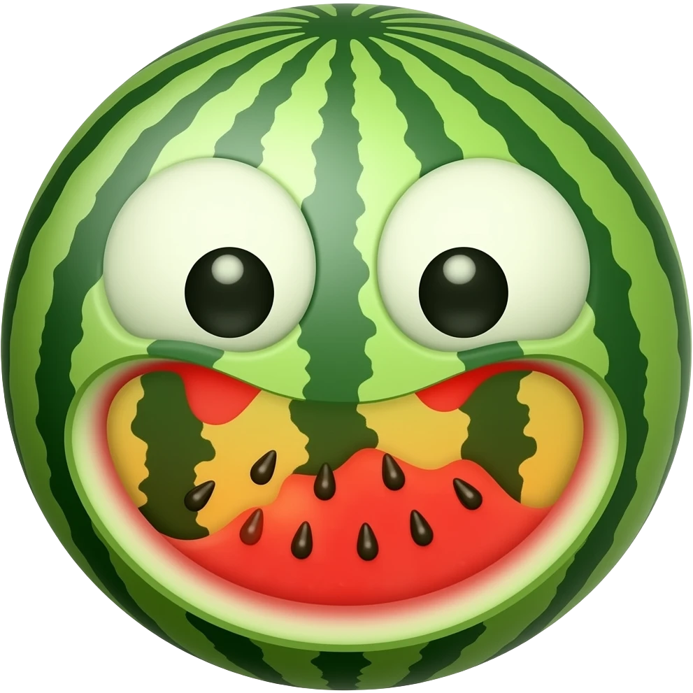 Watermelon emoji