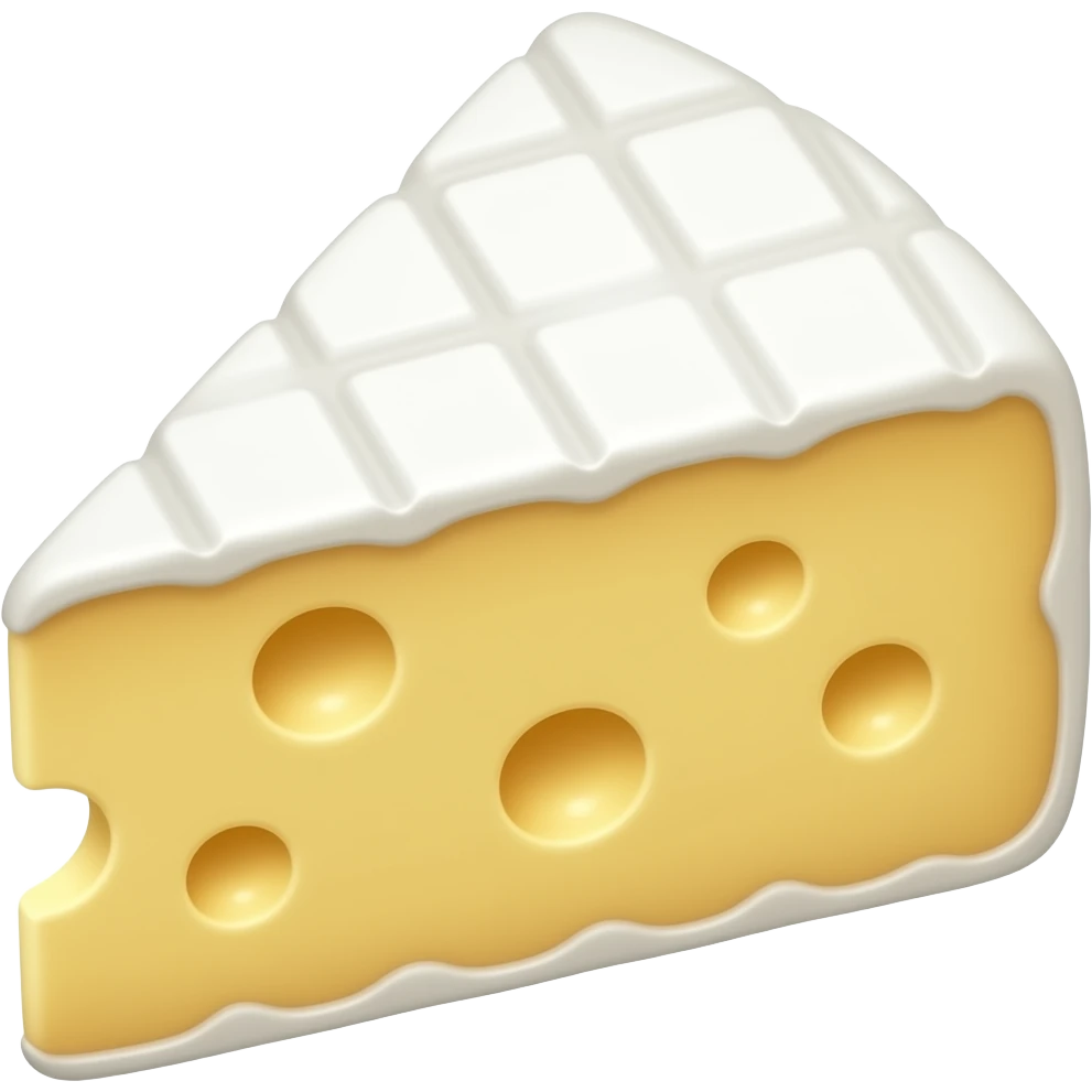 brie cheese emoji