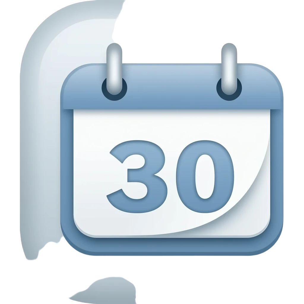 App logo for my game app that is shows calendar emoji