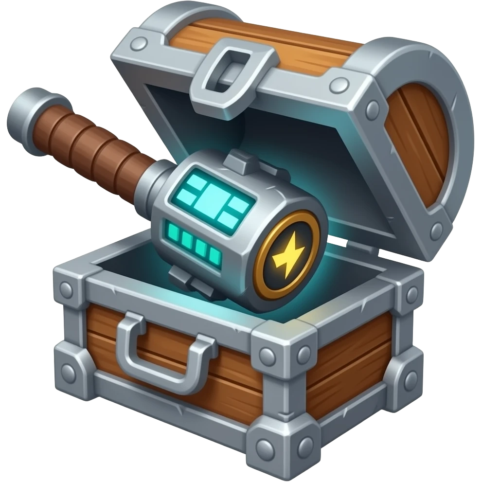 warhammer small chest with powerfull digital implant inside emoji