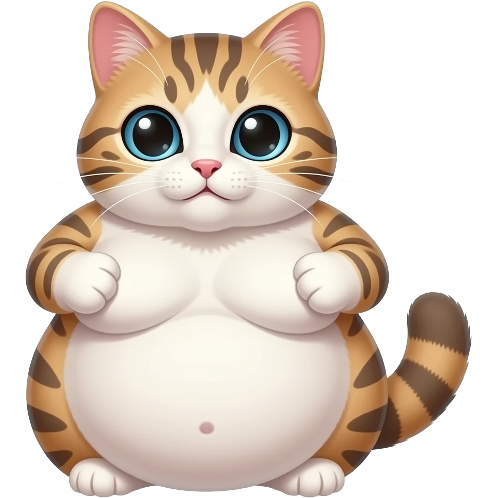 Pretty Sexy cat big booty and boobs emoji