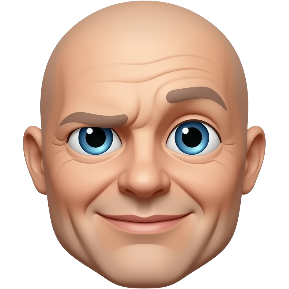 distorted face emoji