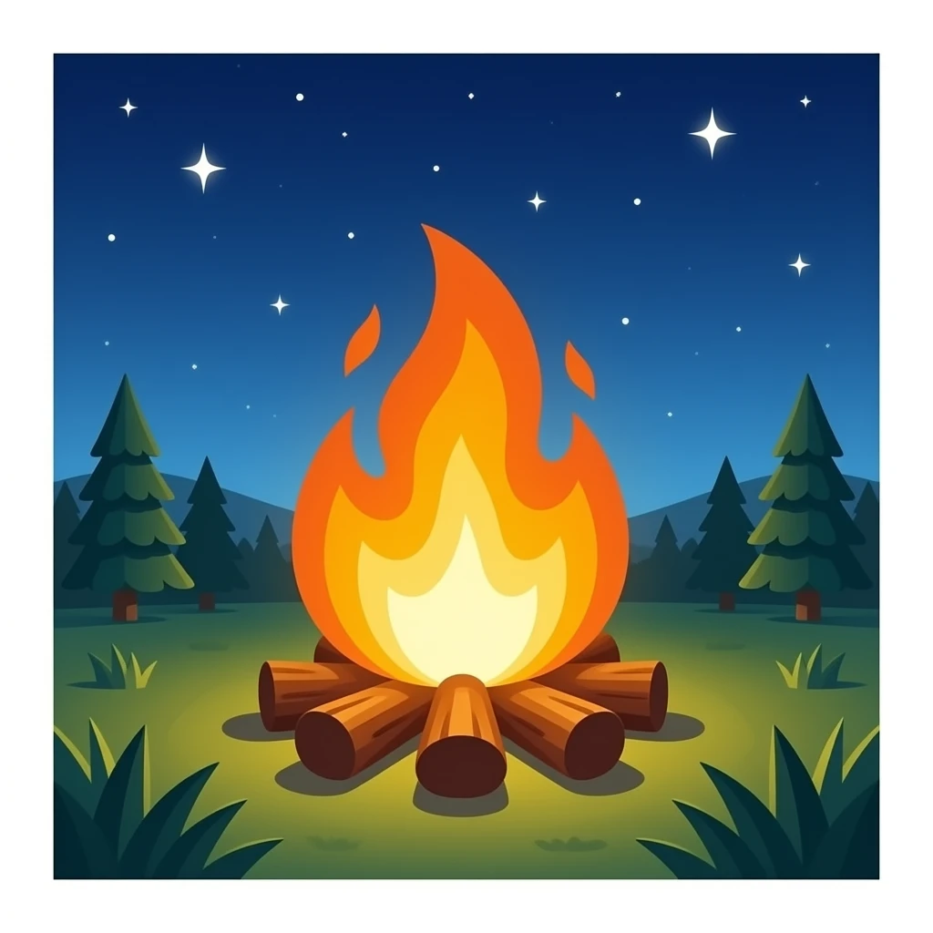 Bonfire emoji