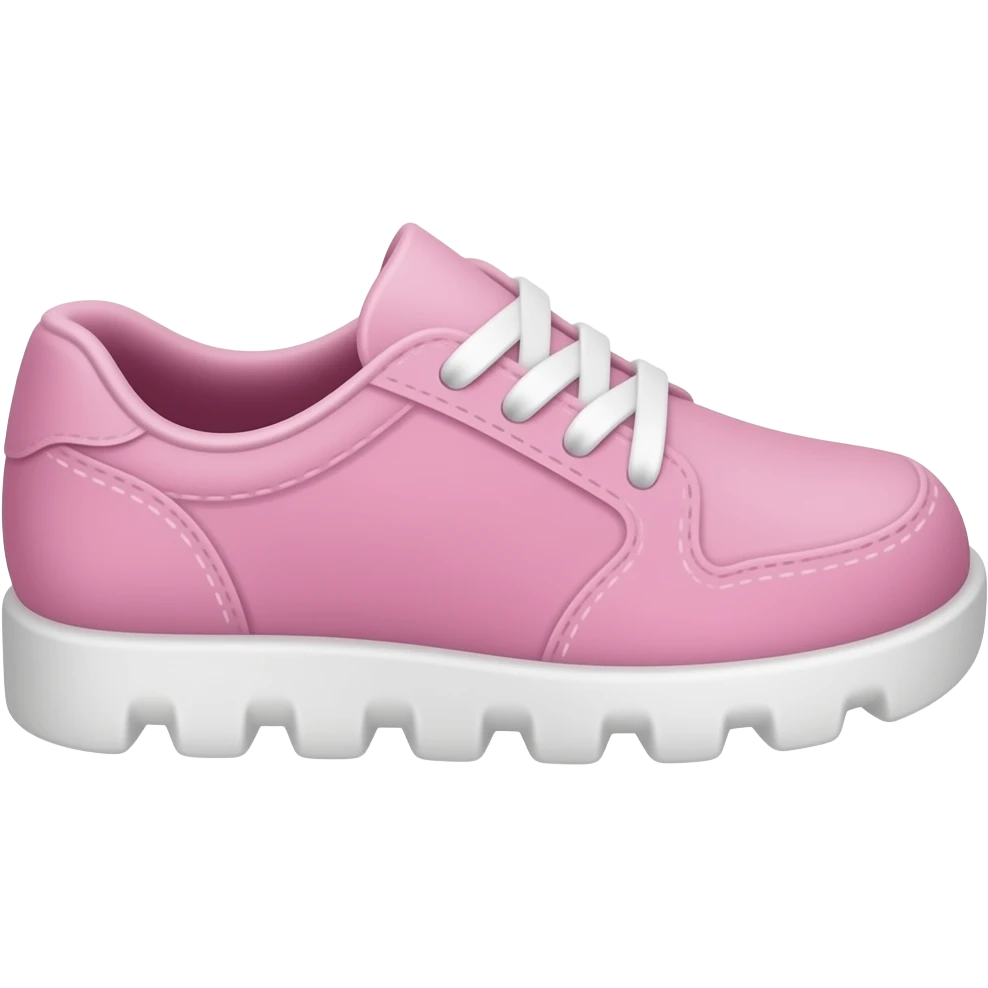 розовая туфелька emoji