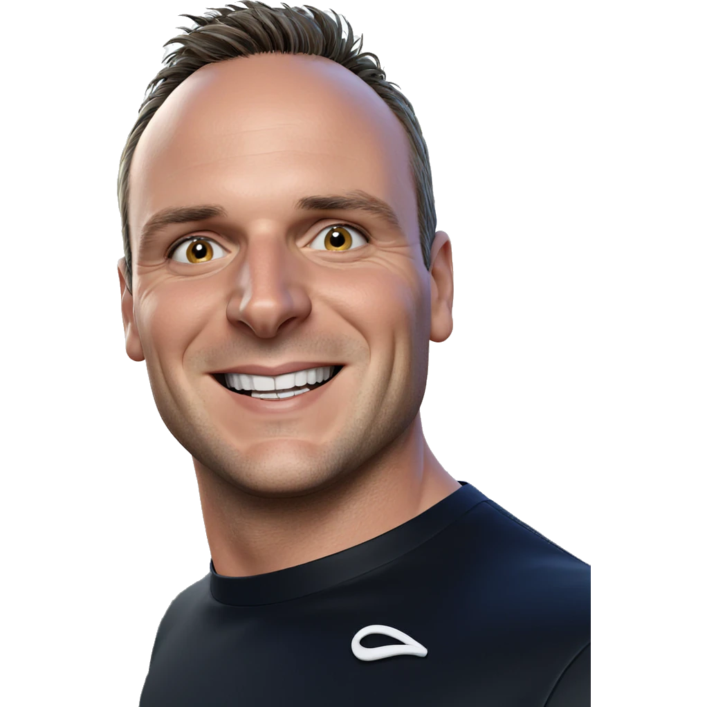 smiling portrait of a man emoji