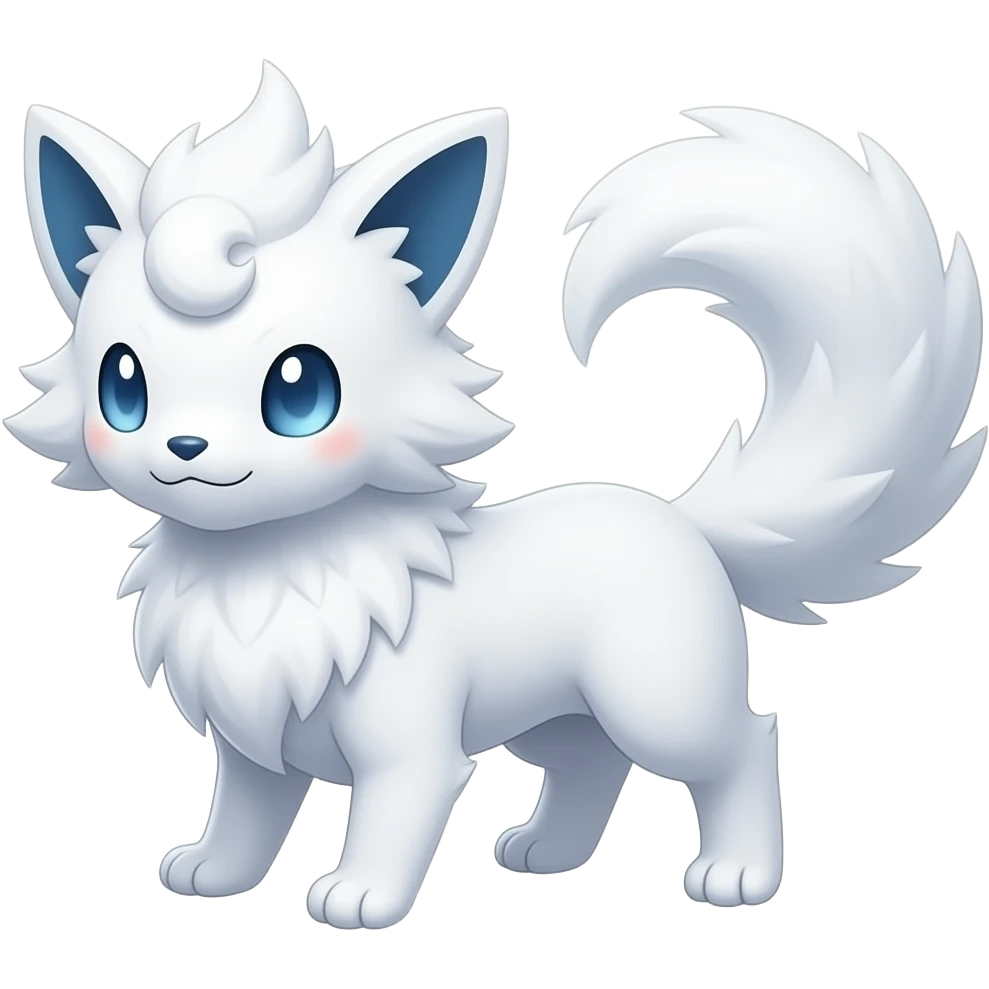 Shiny melanistic furry pastel white bright Meloetta-Giratina-Noibat-Pokémon-Fakémon-fusion-hybrid-creature emoji