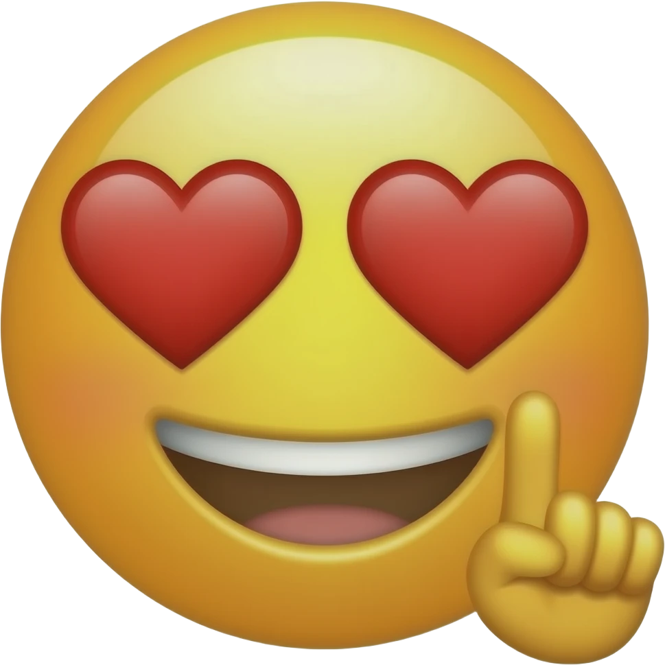 😍👆 emoji
