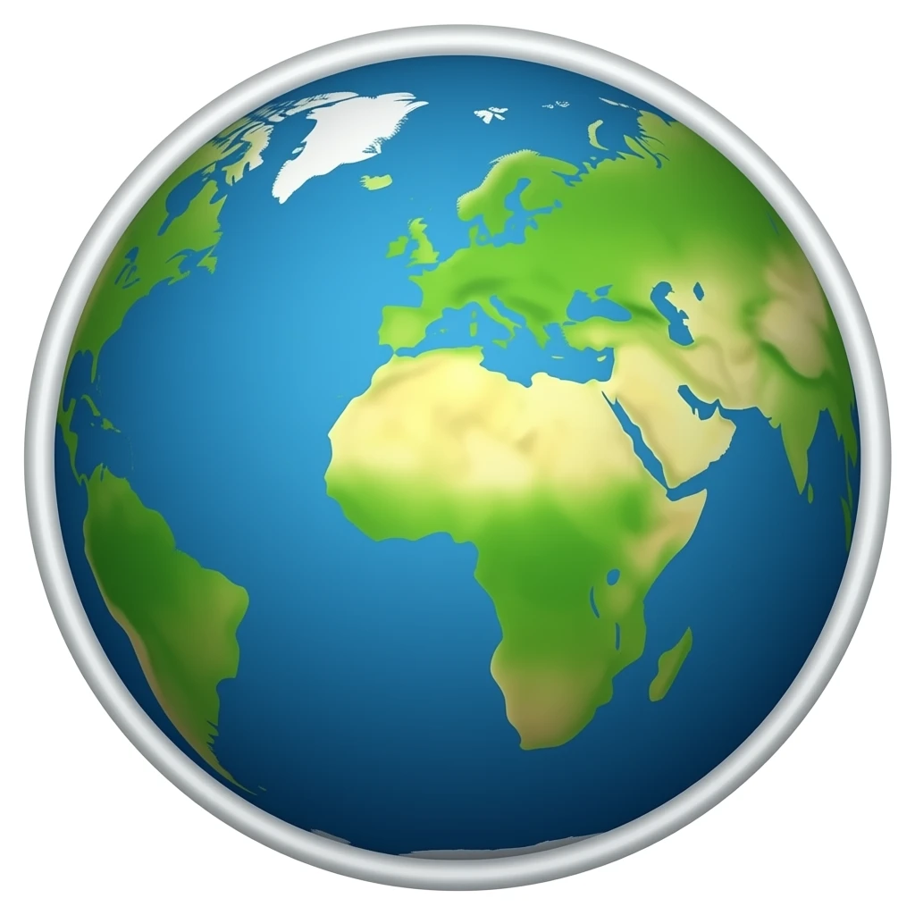 Earth emoji