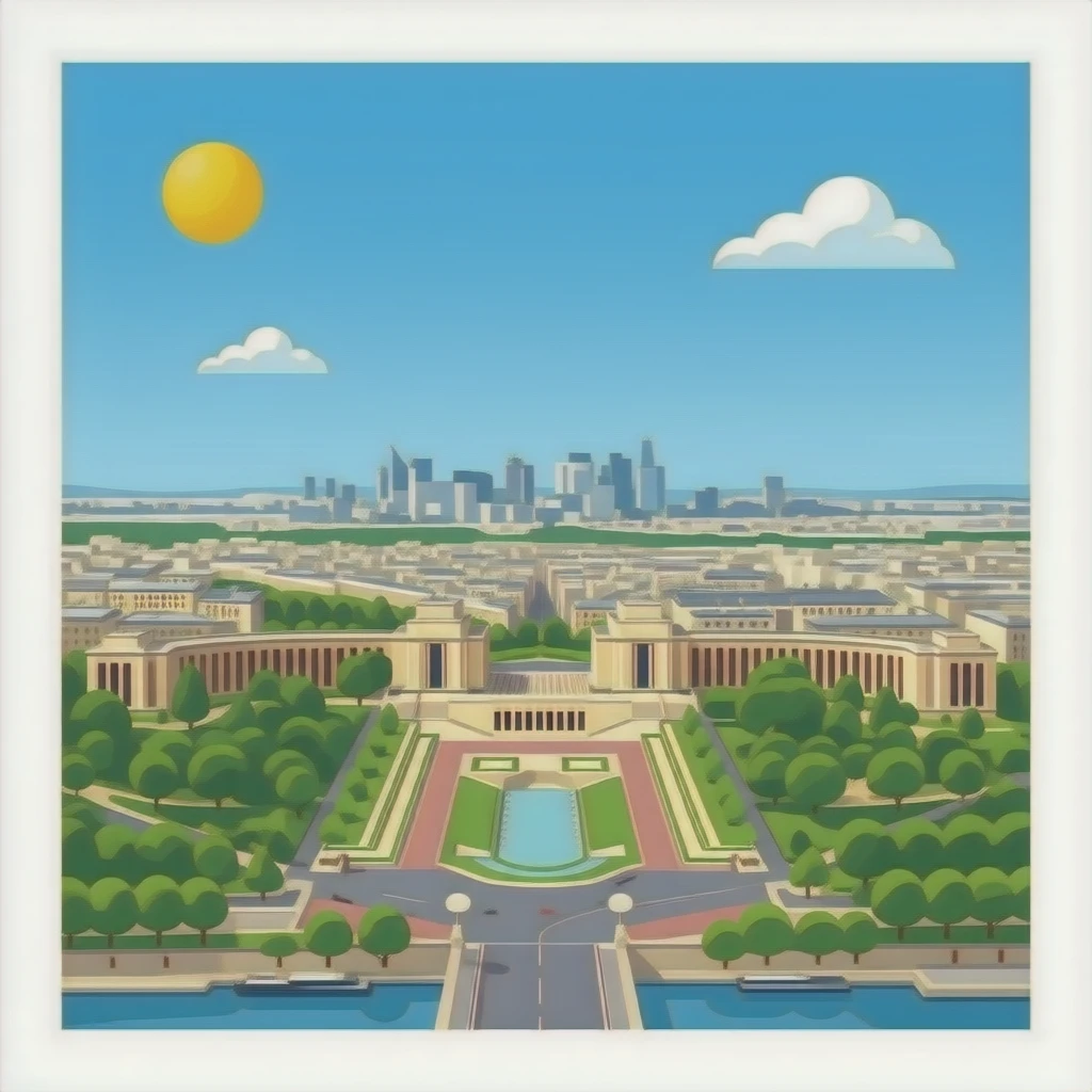Trocadéro Paris emoji