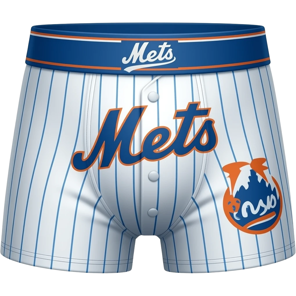 Mets underwear baseball emoji