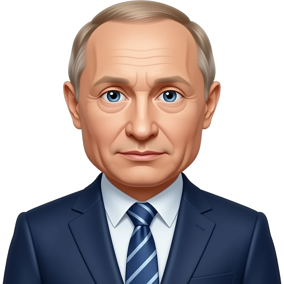 Créer moi poutine le président de la russie emoji