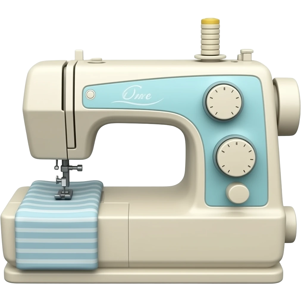 Maquina de coser emoji