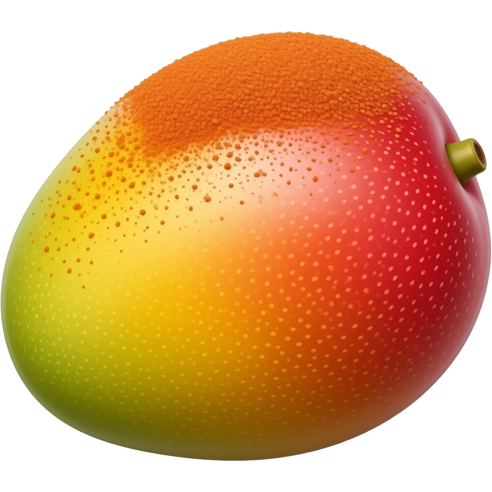 mango with tajin spice emoji