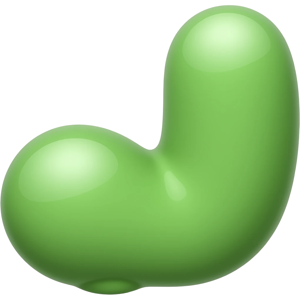 green penis emoji