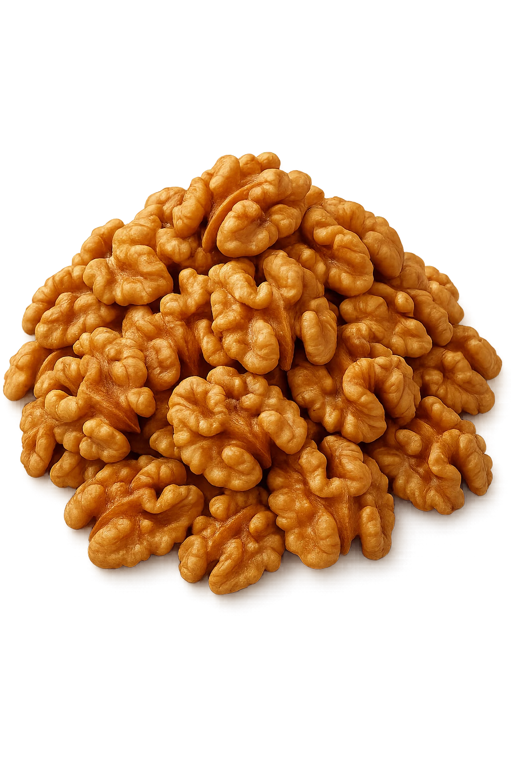 montagna di noci sbucciate, iperrealistici 4k emoji