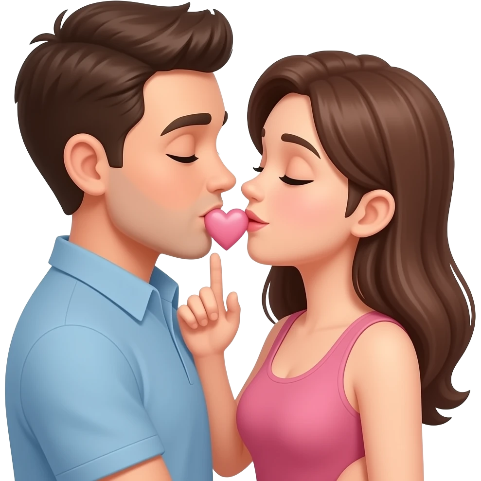 Man and wife having sex emoji