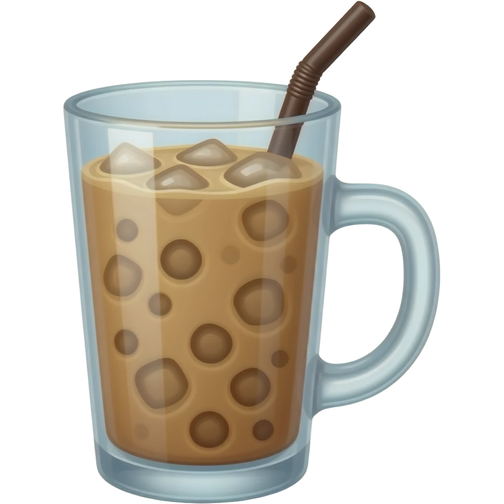 ice spanish latte emoji