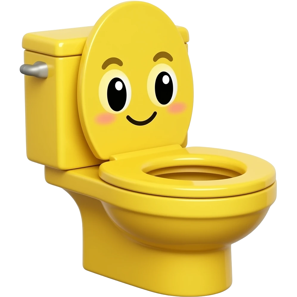 A emoji that looks like skibidi toilet emoji