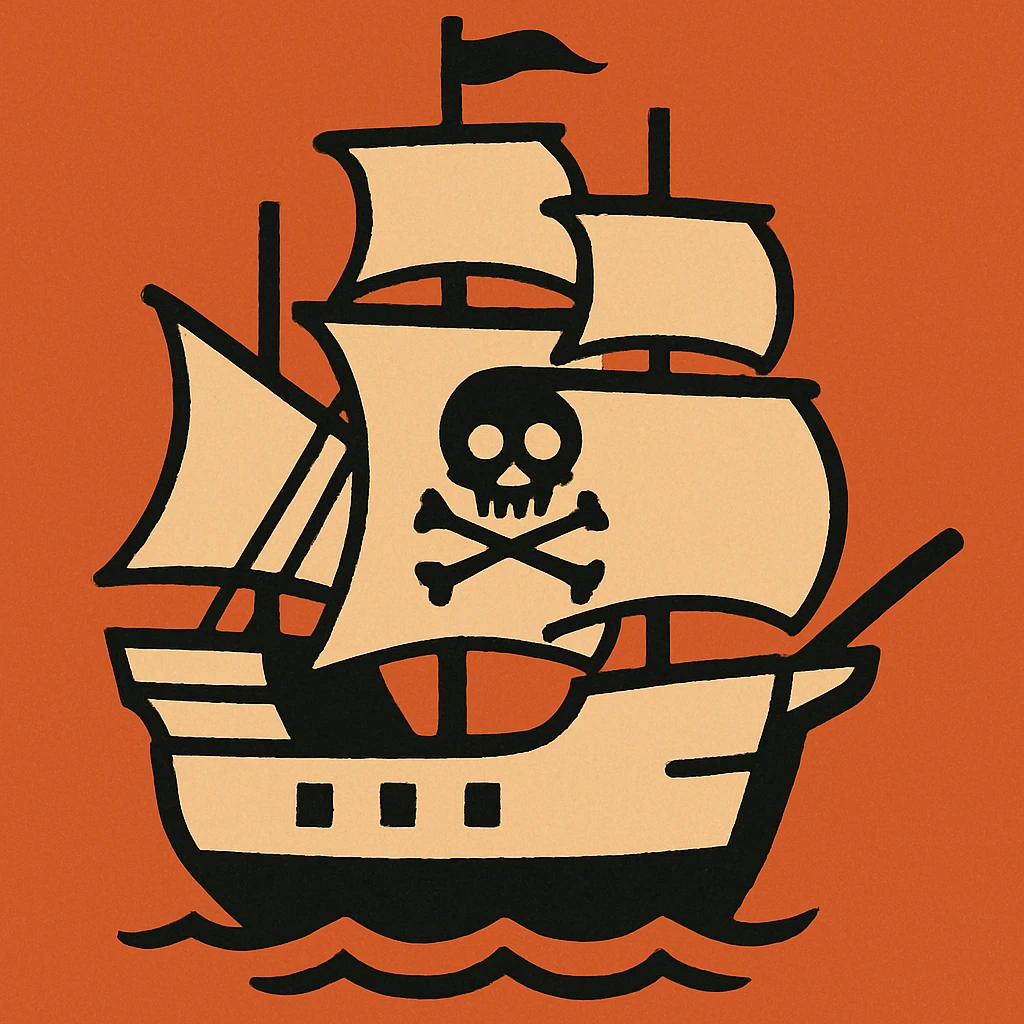 pirate ship emoji