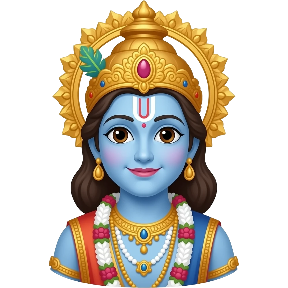 Krishna lord emoji