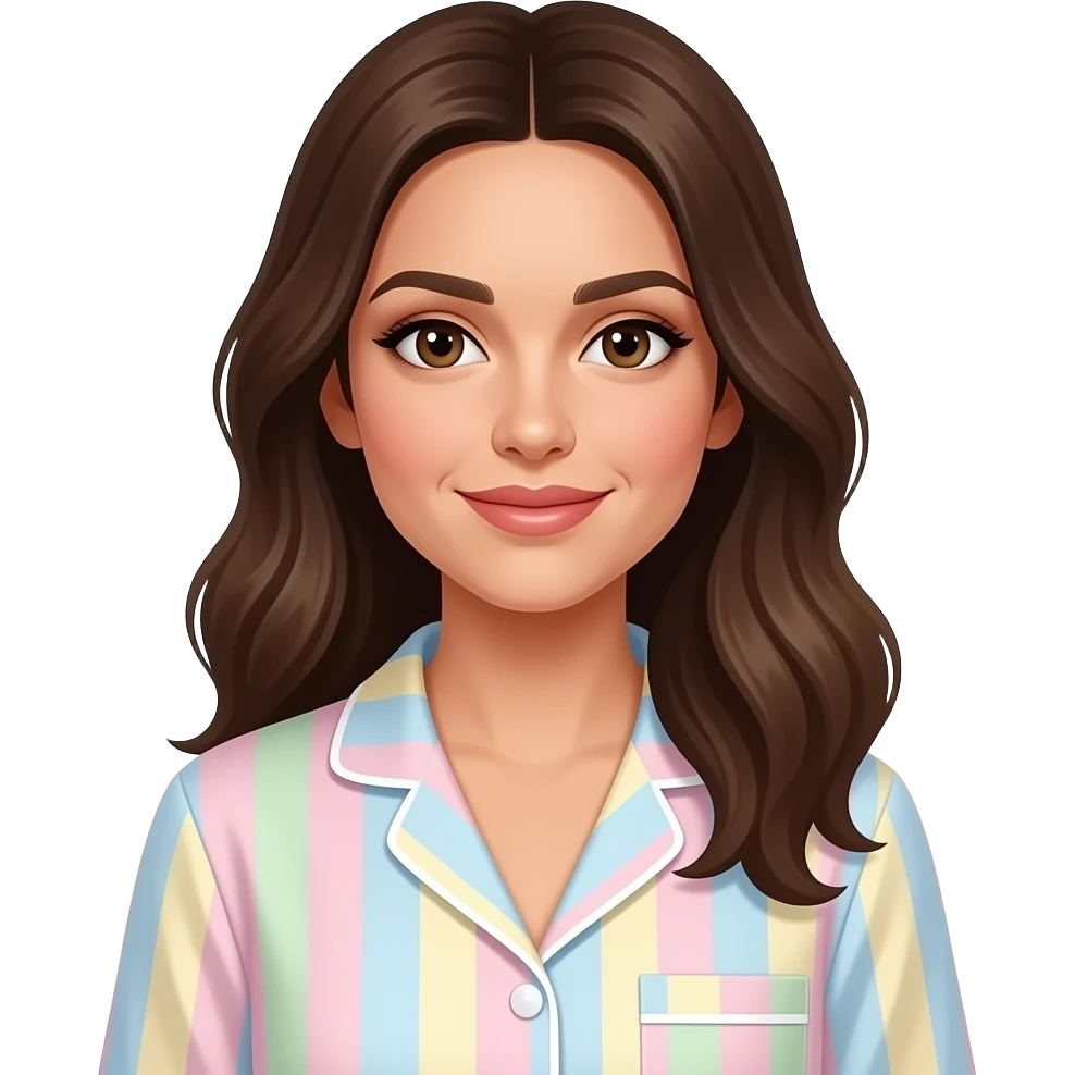 Nina dobrev pyjamas emoji