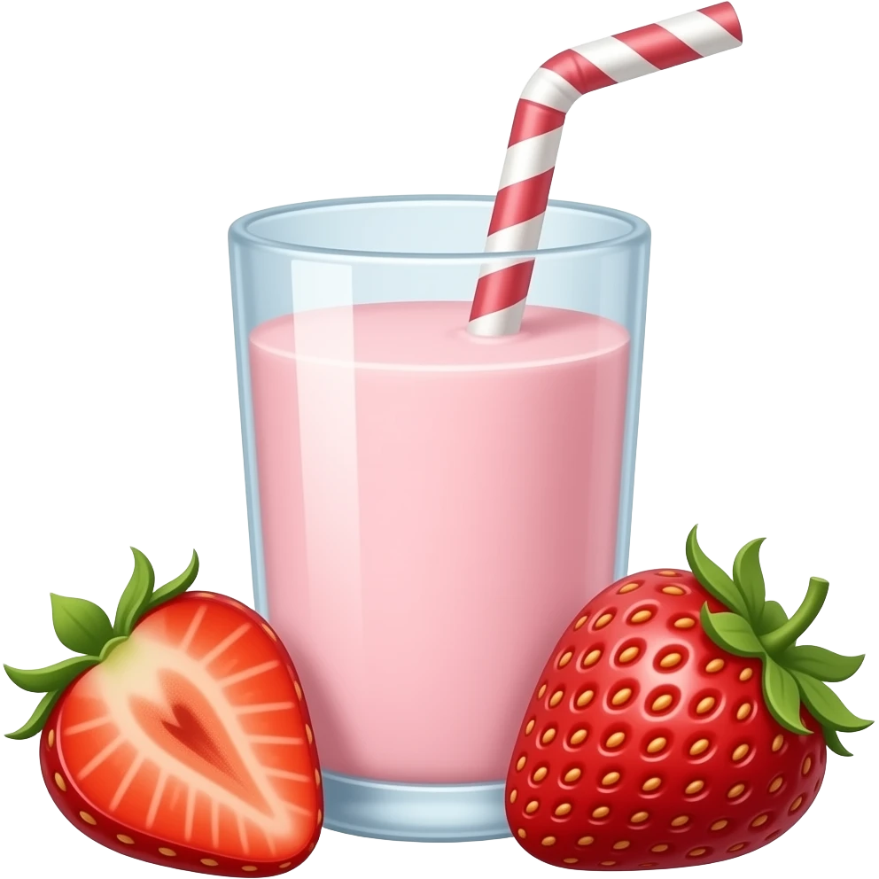 Strawberry Milk emoji