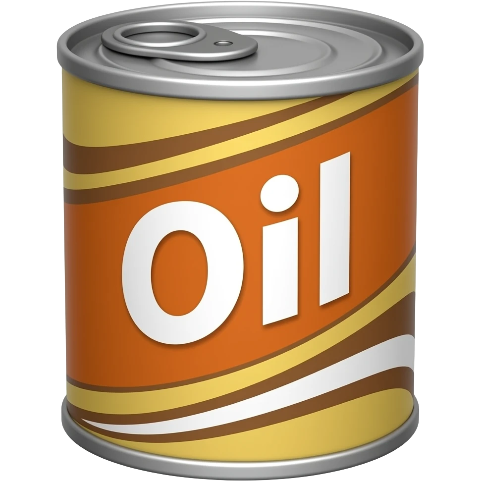 Ik wil een olie can zoals deze: 🛢️ maar dan met het woord olie er op emoji