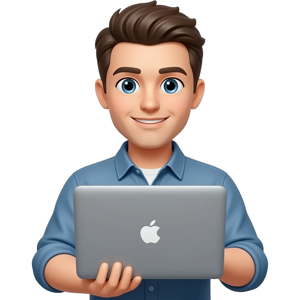 macbook person emoji