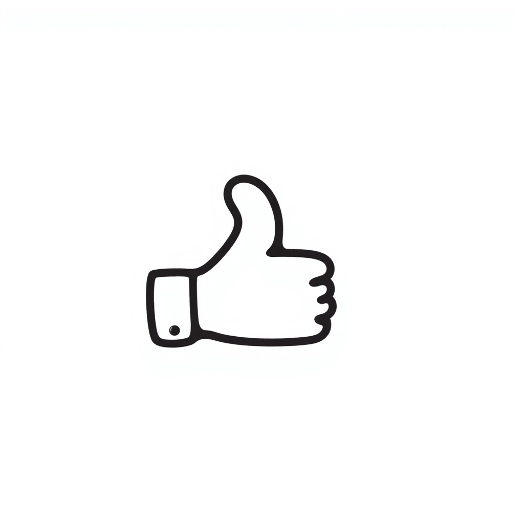 A thumbs up emoji. emoji