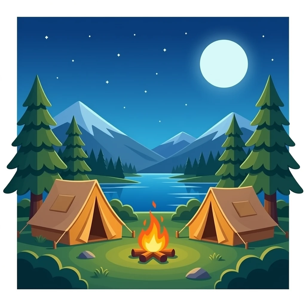 camp emoji