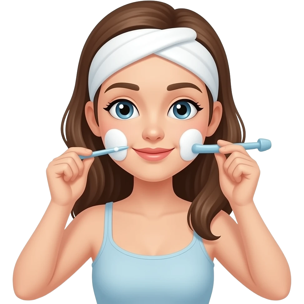 a selfcare girl emoji