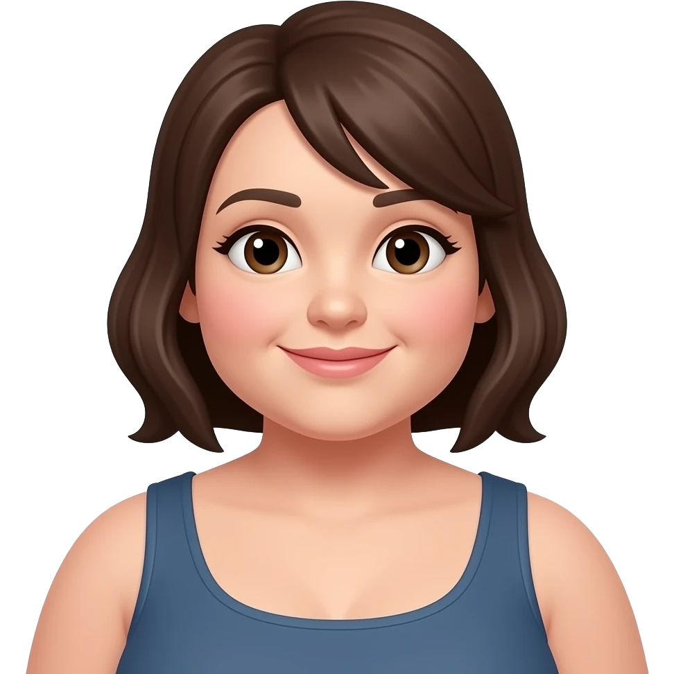 Prohibido gordas emoji