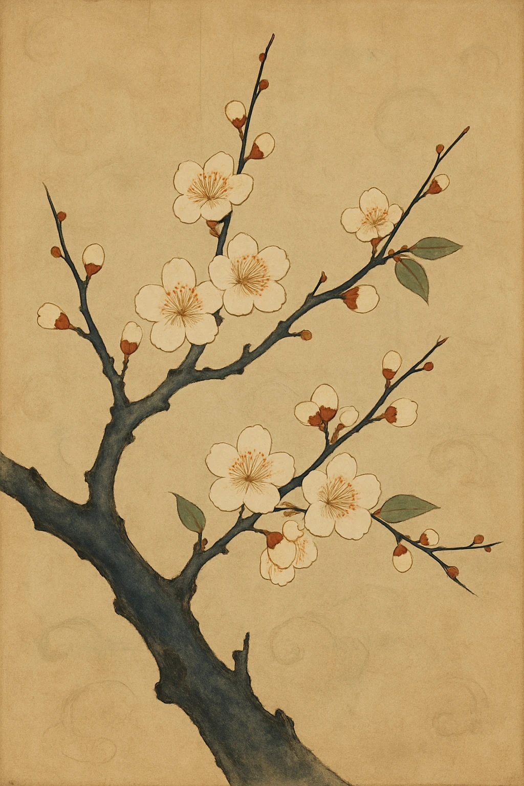 Make it nihonga style emoji