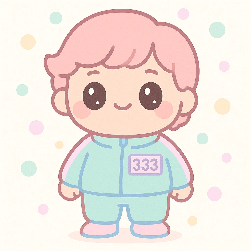 Player 333 From Squid Games emoji
