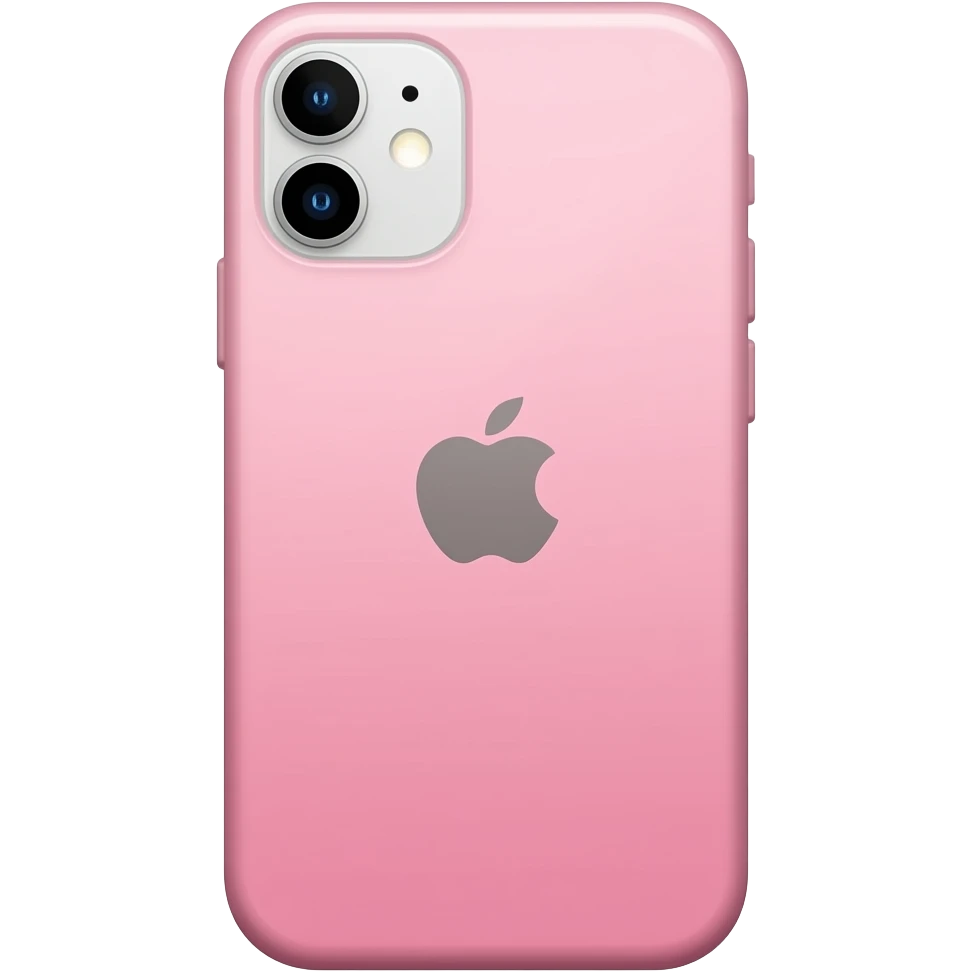 Cute pink iphone emoji